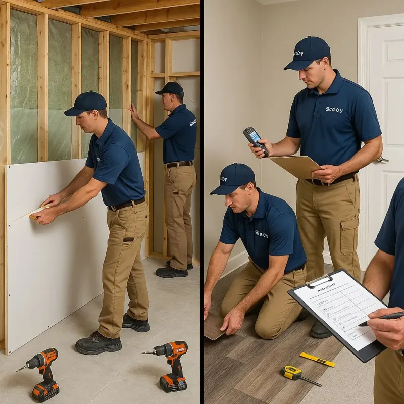 Repairs and Reconstruction process in Norwood, NC