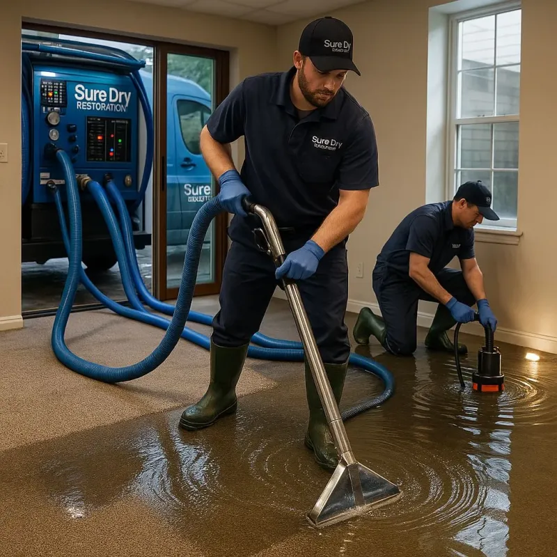Water Extraction and Removal process in Norwood, NC